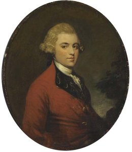 Portrait Of An Officer, Half-length, In Uniform — Richard Cosway