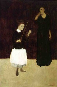 The Violin Lesson — Arthur B. Davies