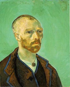 Self-portrait Dedicated To Paul Gauguin — Vincent Van Gogh, Post-impressionism