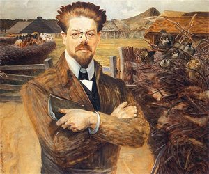 Jacek Malczewski - Portrait of Wladyslaw Reymont