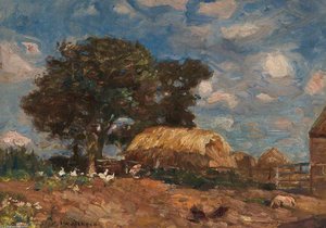 Farm Scene — Frederick William Jackson