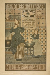 Louis John Rhead - 'the Modern Cleanser', (41 X 27 Cm) (1896)