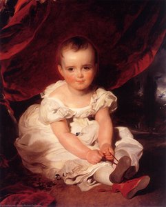 Portrait Of The Archduchess Maria Theresia — Moritz Michael Daffinger