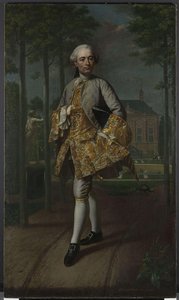Portrait Of Gerard Cornelis Van Riebeeck, Mattheus Verheyden, 1755 — Mattheus Verheyden