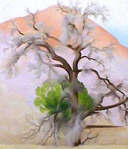 Pinons With Cedar — Georgia O'keeffe, Precisionism