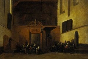 The Preacher — Johannes Bosboom