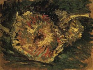 Vincent Willem Van Gogh - Dvě Vyříznuté Slunečnice