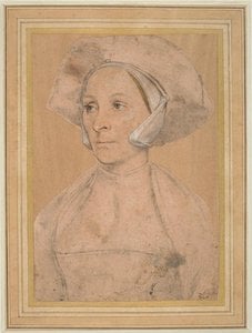 Portrait D'une Anglaise — Hans Holbein Le Jeune