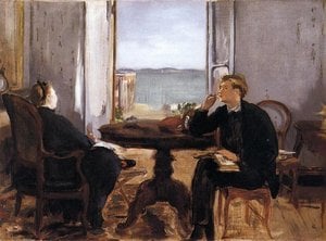 Édouard Manet - Interior en Arcachon