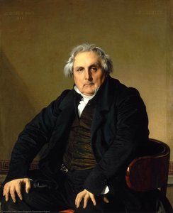 Portrait Of Monsieur Bertin — Jean-auguste-dominique Ingres