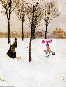 A Winter's Landscape — Giuseppe De Nittis