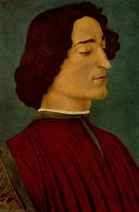 Portrait - Giuliano De' Medici — Sandro Botticelli, Early Renaissance