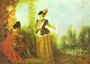L'avventuriera — Jean-antoine Watteau