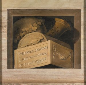 Itas Still Life With A Stone Tomb