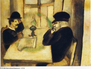 Marc Chagall - The Smolensk Newspaper