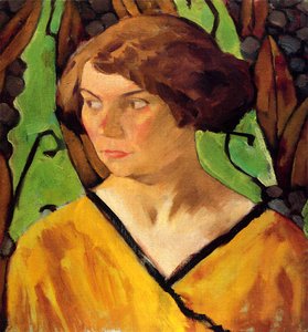 Portrait Of A Girl — Koloman Moser