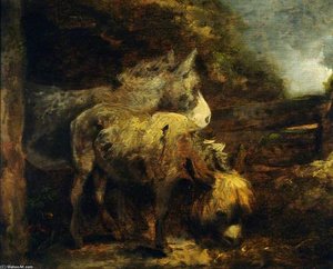 Donkeys — George Morland