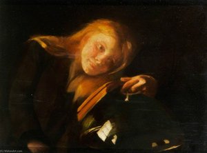 Young Girl Reading