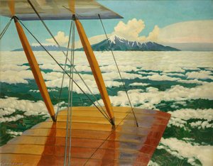 Mount Hermon And Mount Sannin Above The Clouds — Richard Carline