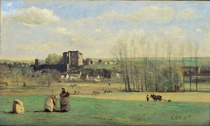 Landscape Of La Ferté-milon — Jean-baptiste-camille Corot