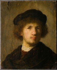 Rembrandt - Title in Swedish: Självporträtt