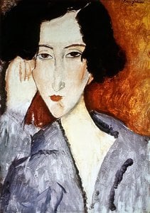 Porträt Von Madame Rachele Osterlind — Amedeo Modigliani