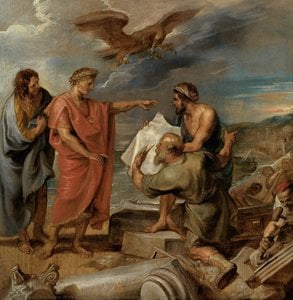 The Founding Of Constantinople — Workshop Of Peter Paul Rubens