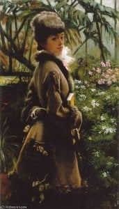 Dans La Serre — Jacques Joseph Tissot
