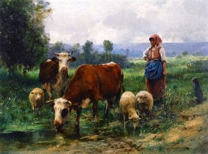 Shepherd And Her Flock — Julien Dupré
