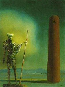 Il Cavaliere Alla Torre — Salvador Dalí