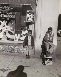 Untitled (boys And Storefront) — John Albok