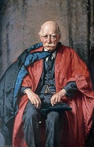 Sir Oliver Lodge (1851–1940) — Alfred Egerton Cooper