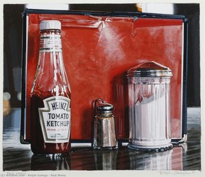 Red Menu — Ralph Goings