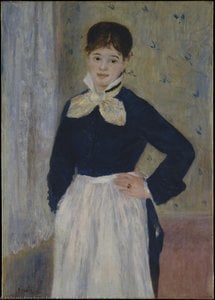 O Servitoare La Restaurantul Duval — Pierre-auguste Renoir