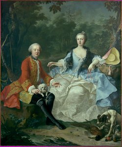 Martin Van Meytens - Count Giacomo Durazzo (1717–1794) And Ernestine Aloisia Ungnad Von Weissenwolff (1732–1794)