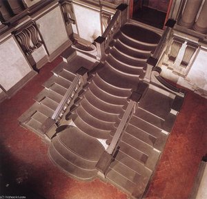 Michelangelo Buonarroti - Staircase