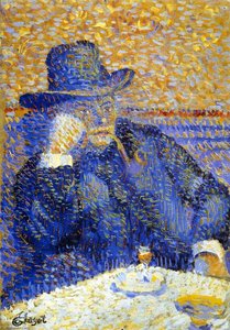 Man With A Pipe — Louis Hayet