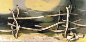 Fence, Cathedral Mountain — Deforrest Hale Judd