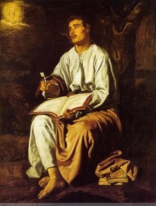 San Juan In Patmos — Diego Rodríguez De Silva Y Velázquez