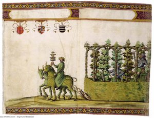 Wedding Festival Book Of Archduke Ferdinand Ii: Mercury And Carriage — Sigmund Elsässer