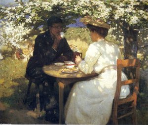 In The Spring Time — Harold Knight