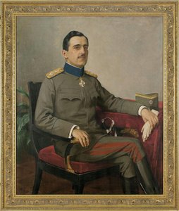 uroš predić - Portrait of Aleksandar I Karađorđević