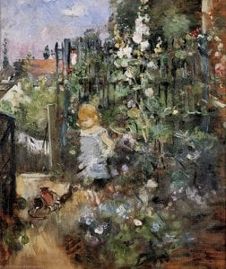 Berthe Morisot - Child in the Rose Garden