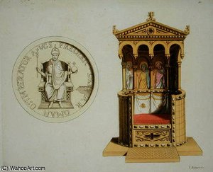 Coin And Throne Of Frederick Barbarossa — Vittorio Raineri