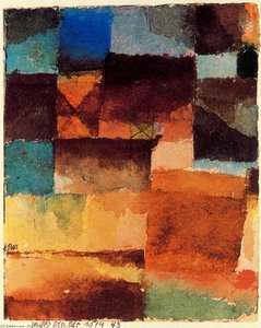 Paul Klee - Garden in the European Colony of St. Germain in Tunis