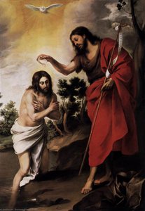 بارتولومي إستيبان موريو - Baptism of Christ