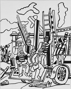 Fernand Léger - Figuren Im Lieferwagen