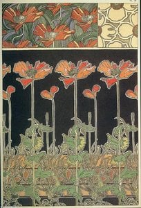 Documents Decoratifs. Plate 38 — Alphonz Mucha, Art Nouveau
