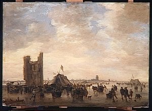 Scene De Patinage — Jan Josephszoon Van Goyen
