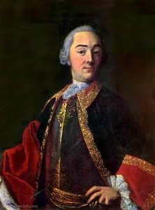 Portrait Of A Captain Horse Guards Ii Lobanov-rostovsky — Aleksej Petrovich Antropov